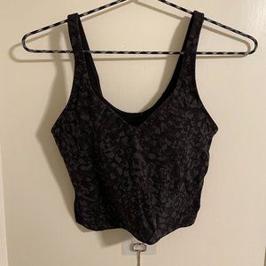 Lululemon Align Tank Wild Thing Camo Deep Coal Multi Size 4